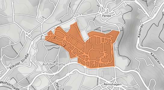 Mietspiegelkarte Lindlar Industriepark Klause